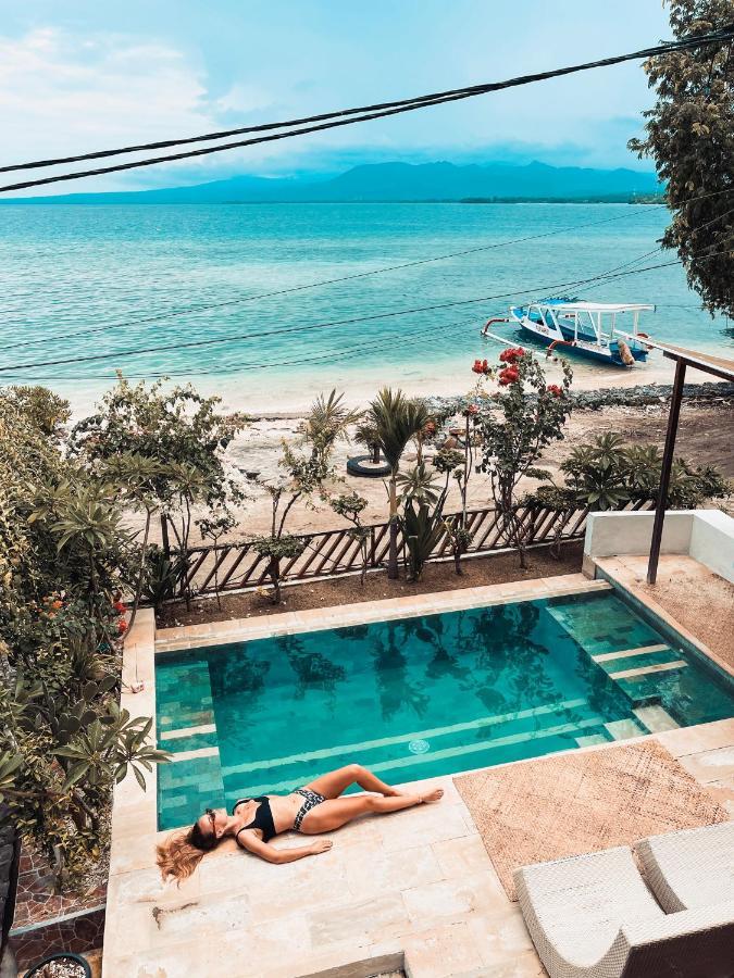 Serenity Luxurious Beachfront Villa & Spa With Private Infinity Pool, 8 Guests Гили Еър Екстериор снимка